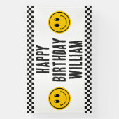 Un bon gars premier anniversaire grande bannière (Verticale)