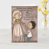 Un bon jour - Carte anniversaire (Fleur jaune)