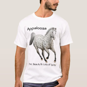 Un bon nombre de cheval d'Appaloosa de T-shirt de