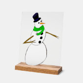 un bonhomme de neige (Angle)