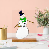 un bonhomme de neige (Mariage)