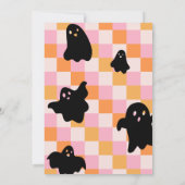 Un Boo est une invitation à Baby shower (Dos)