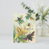 Un buzz de belles cartes postales d'abeilles (Debout devant)