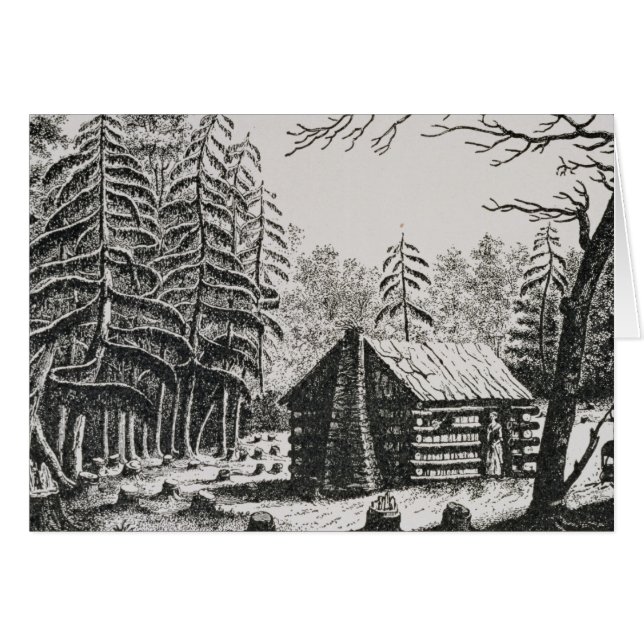 Un cabine de frontière, 'de la reconstitution (Devant horizontal)