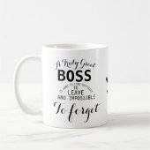 Un cadeau de Boss Mug Bog Bog (Gauche)