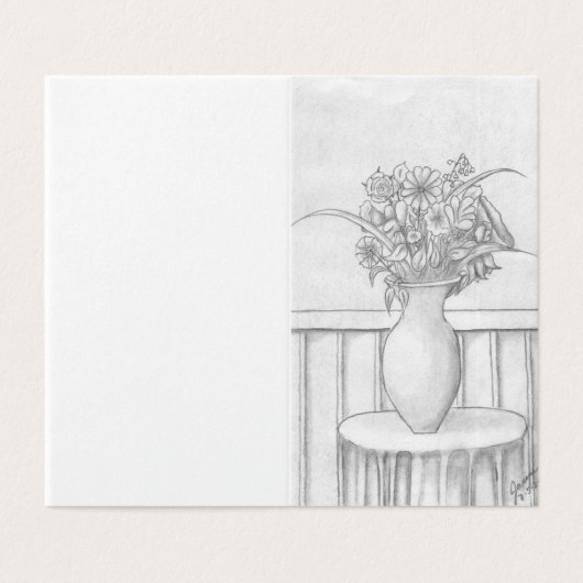 Un cadeau de fleurs (Outside Unfolded)