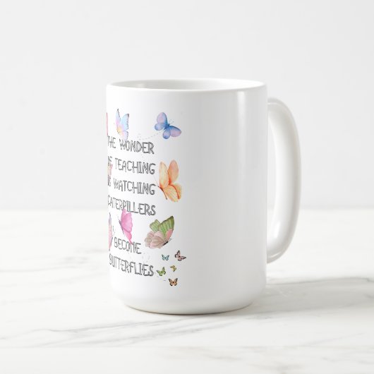 Un cadeau de Mug pour les enseignants (Devant droit)