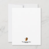 Un cadeau de Nana carte de vacances (Dos)