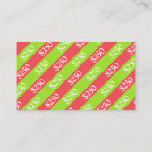 Un cadeau de Noël à l'ours Certificat cadeau de 25 (Dos)