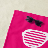 Un cadeau de serviette de plage amusant pour un pa (En situation)