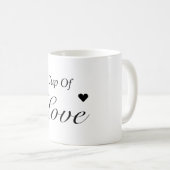 Un cadeau de tasse d'amour (Devant droit)