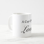 Un cadeau de tasse d'amour (Devant gauche)