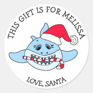 Un cadeau pour les étiquettes cadeaux personnalisé