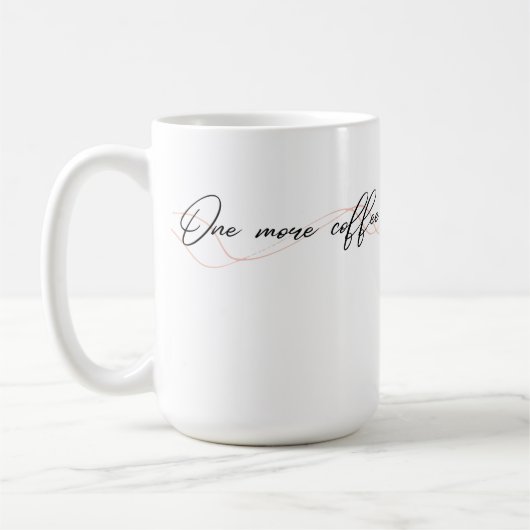 Un Café De Plus, Une Mug De Chapitre De Plus (Gauche)