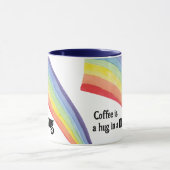 Un café est un câlin dans une tasse (Centre)