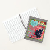 Un cahier à sourire joyeux (Intérieur)
