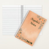 Un cahier floral pour quelqu'un de spécial ! (À l'intérieur)