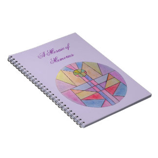 Un cahier journal Mosaïque de souvenirs