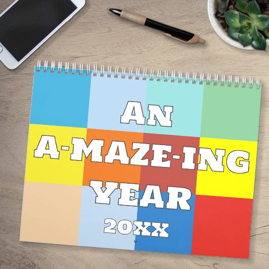 Un calendrier A-maze-ing année 2027