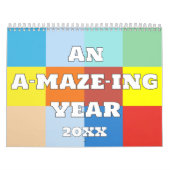 Un calendrier A-maze-ing année 2027 (Protection)