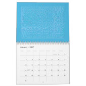 Un calendrier A-maze-ing année 2027 (Jan 2027)