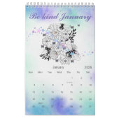 UN CALENDRIER DE 12 MOIS POUR ENFANTS (Jan 2026)