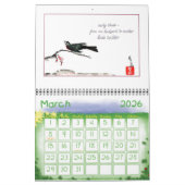 Un calendrier de haïga originales par Origa. (Mar 2026)