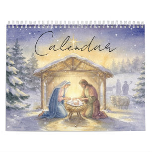 Un calendrier de la Nativité de foi et de lumière