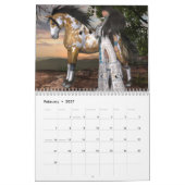 Un calendrier des chevaux (Feb 2027)