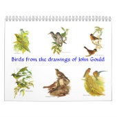 Un calendrier des painitings d'oiseau de John (Protection)