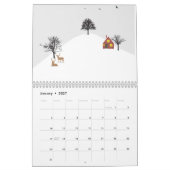 Un calendrier d'hiver éternel (Jan 2027)