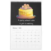 Un calendrier d'inspiration pour les gâteaux (Feb 2026)