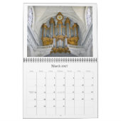 Un calendrier d'orgue Charme des tuyaux (Mar 2027)