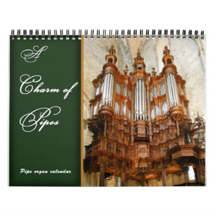 Un calendrier d'orgue Charme des tuyaux
