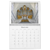 Un calendrier d'orgue Charme des tuyaux (Mar 2026)