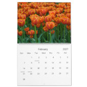 Un calendrier du jardin 2010 de tulipe (Feb 2027)