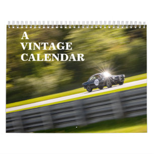 Un calendrier Vintage