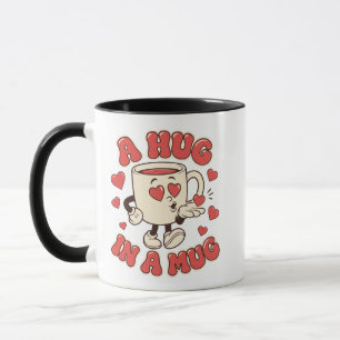 Un câlin dans une tasse Mignonne tasse pour amateu