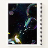 Un carnet - avec design Unicorn (Dos)