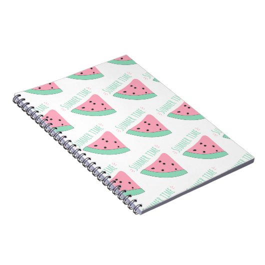 Un carnet avec inscription et pastèque (Côté Droit)