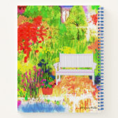 Un carnet de jardin anglais par artiste (Dos)