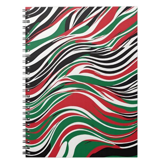 Un Carnet élégant avec design Bold Abstract (Devant)