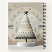 un carnet minime de sapin de Noël (Dos)