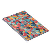 Un Carnet moderne au design de mosaïque dynamique (Côté Droit)