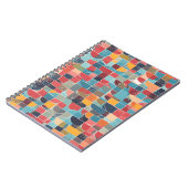 Un Carnet moderne au design de mosaïque dynamique (Côté gauche)