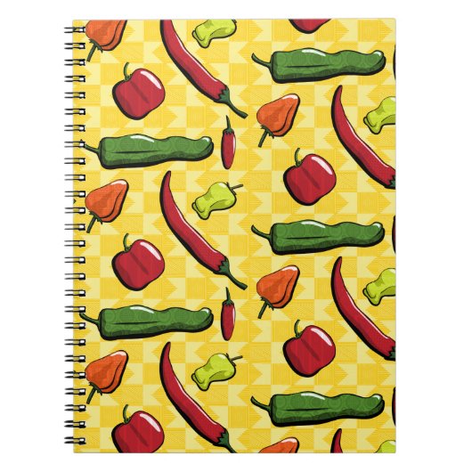 Un Carnet mondial de poivrons chili (Devant)