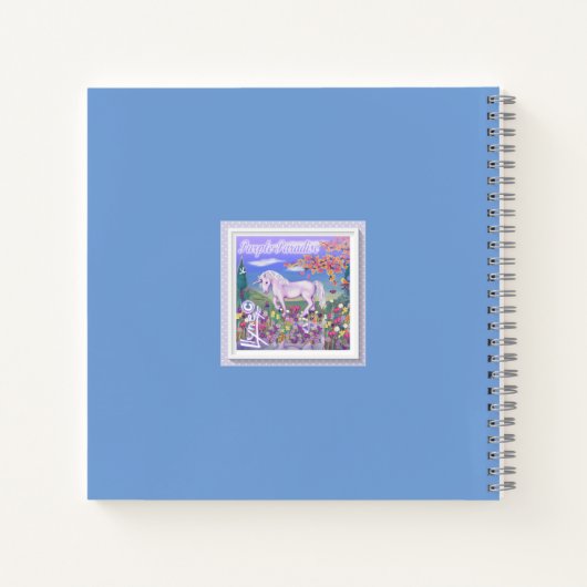 Un Carnet paradisiaque pourpre (Dos)