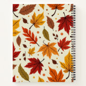 Un carnet rempli d'automne (Dos)