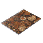 Un Carnet rustique à la texture naturelle en bois (Côté gauche)