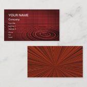 Un carte de visite abstrait à customiser (Devant / Derrière)